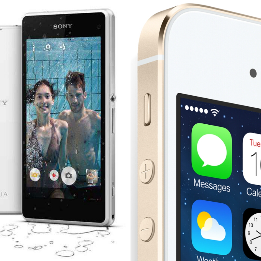 Compact Assault Sony Xperia Z1 Compact vs. iPhone 5S & Price in Kenya