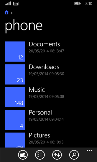 Microsoft Files App