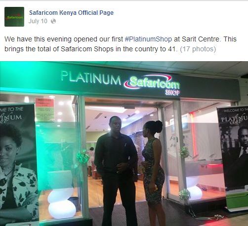 [Image] Safaricom Platinum Store
