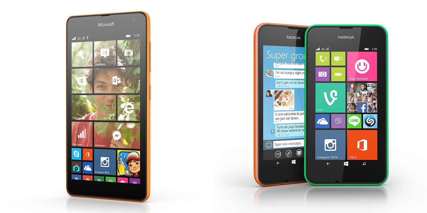 Microsoft Lumia 535 Vs Nokia Lumia 530