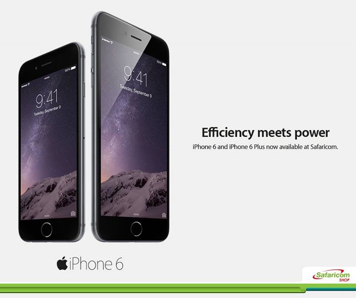 [image] iPhone 6 and iPhone 6+ Price at Safaricom Shop