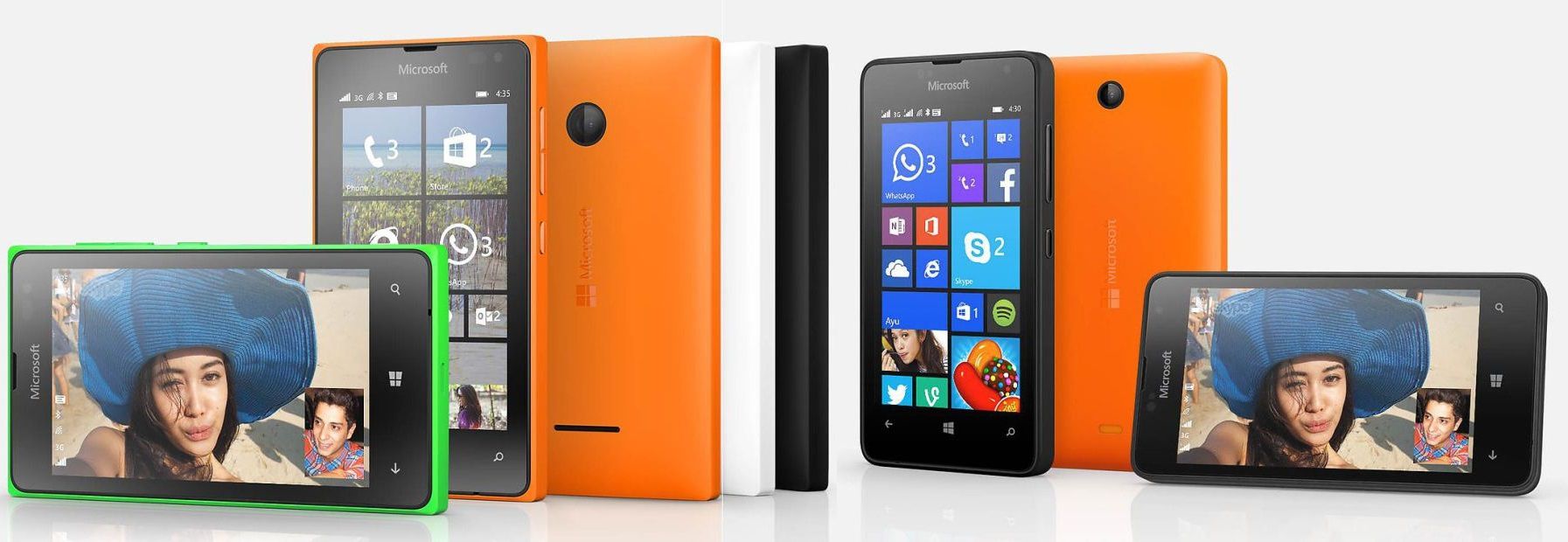[image] Microsoft Lumia 435 vs. Lumia 430