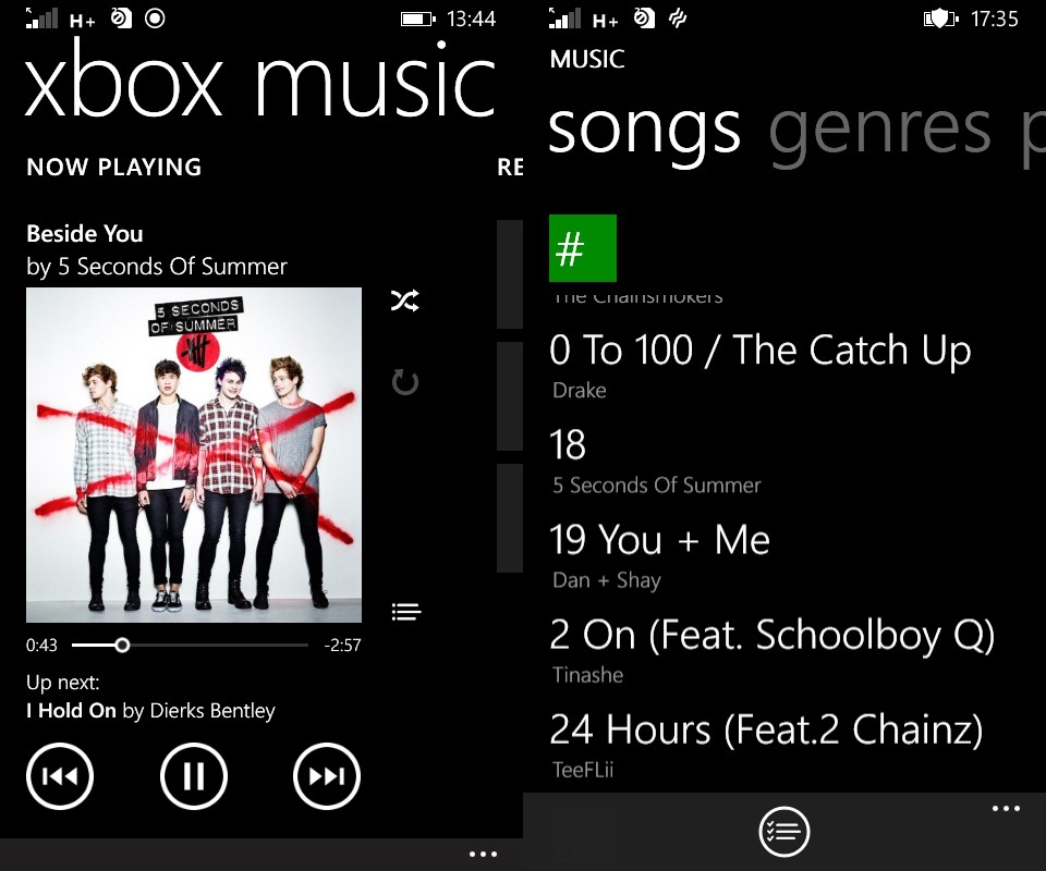 [image] Microsoft Lumia 430 Music Playback