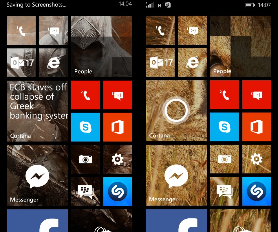 [image] Microsoft Lumia 430 user inteface