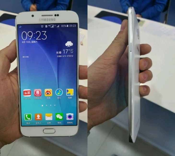 [image] Samsung Galaxy A8 Leak; It’s enormous, but ultra-thin