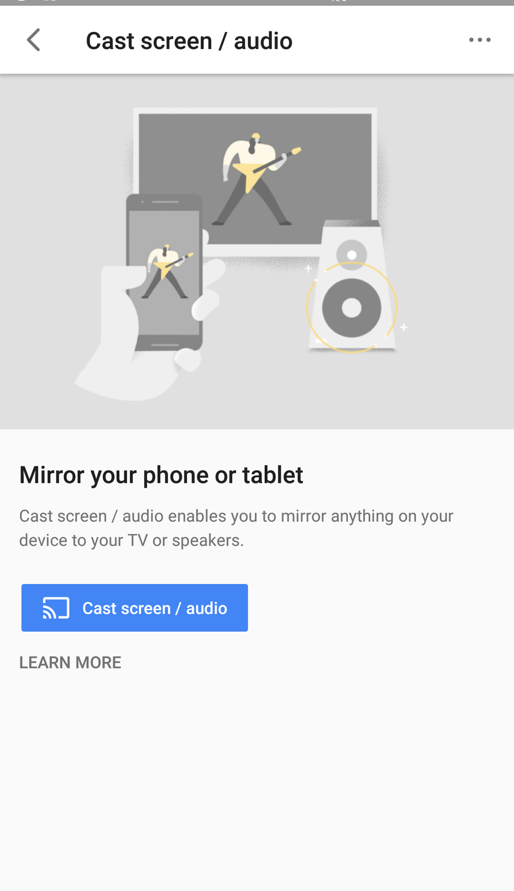 screen mirror for chromecast from windows