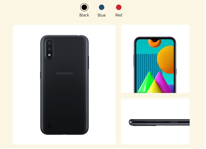 Samsung-M01-Design_Specifications