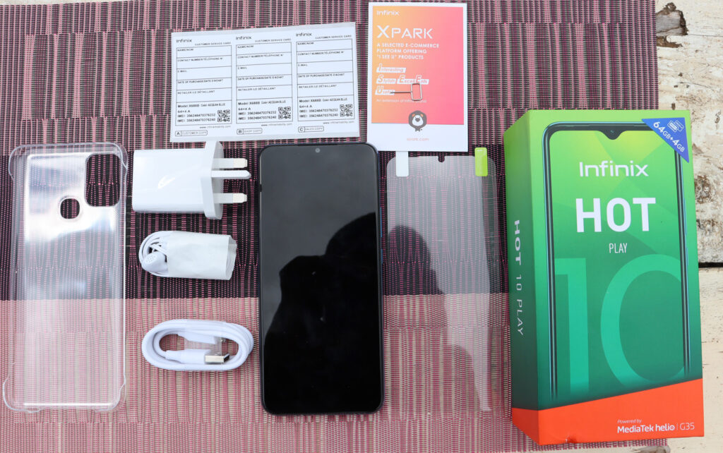Infinix-Hot-10-Play-unboxed