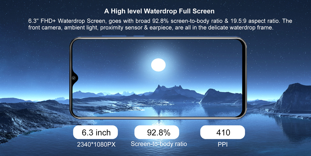 Cubot-P30-Display_specifications