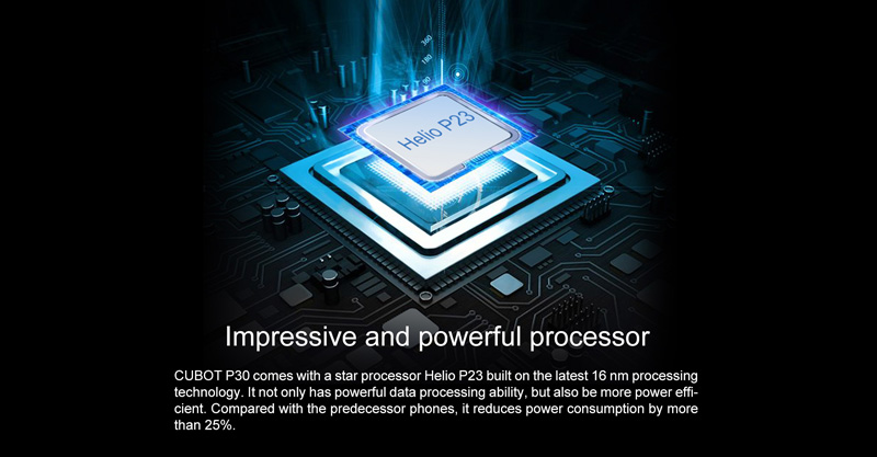 Cubot-P30-Performance_specifications