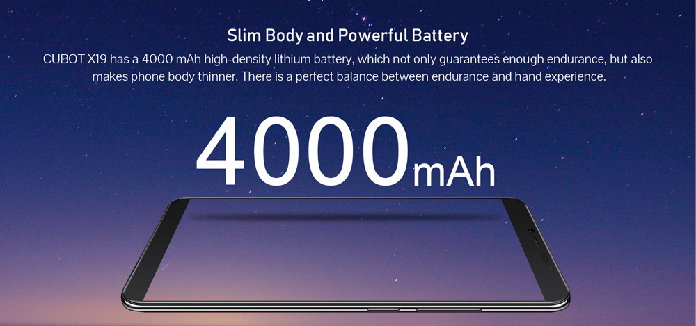 Cubot-X19-Battery_specifications