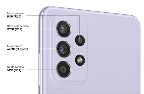 Samsung-Galaxy-A52-Camera-specifications
